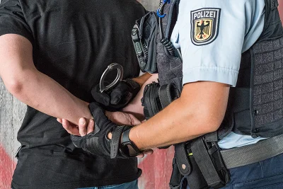 Festnahme durch die Bundespolizei